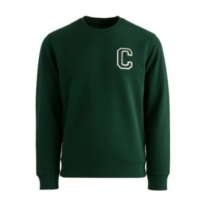 Sudadera con inicial bordada adulto