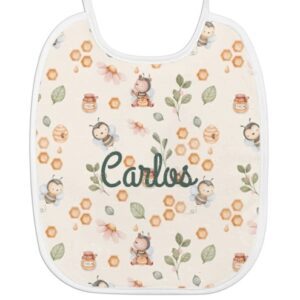 Babero personalizado Abejas