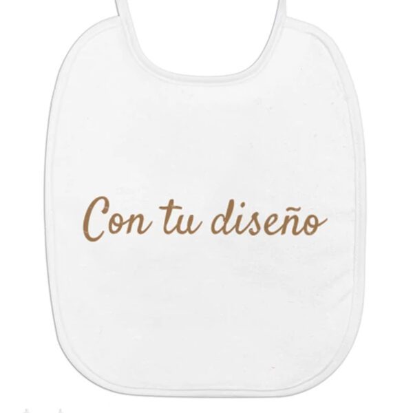 babero con tu diseño