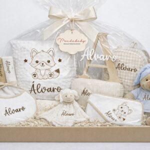 canastilla con celofon