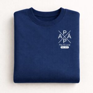 Sudadera estampada Papá aspa