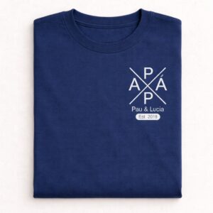 Camiseta estampada Papá aspa