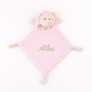 Doudou con nombre bordado
