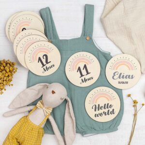 Cumplemes madera personalizado (Varios diseños)