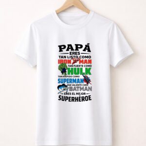 Camiseta mejor superhéroe