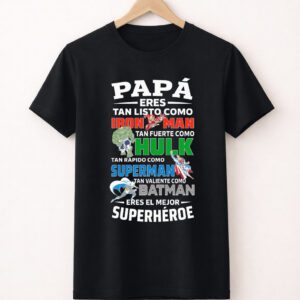 papa varios superheroes negra