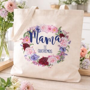 Tote bag flores