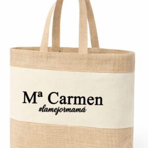 Bolsa de Yute y Algodón #lamejormama