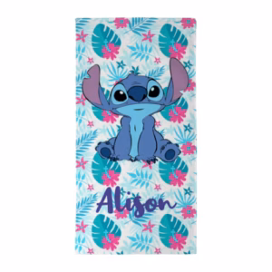 Toalla personalizada con nombre L&S