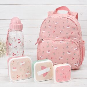 Set de Mochila, Botella Tritán y Cajitas de Almuerzo birds personalizado