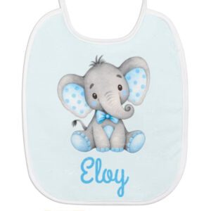 Babero personalizado Elefante