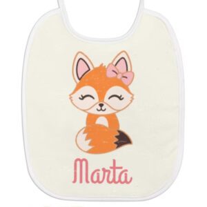 Babero personalizado Zorrita