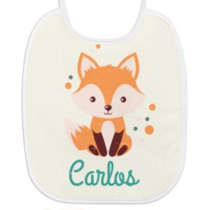 Babero personalizado Zorro