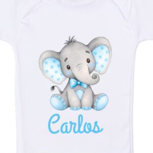 Body personalizado Elefante