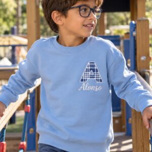 Alonso en el parque de juegos