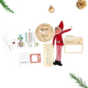 Pack Elfo Travieso de Navidad | Elfie y 24 Travesura