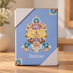 Lienzo floral personalizado “Denise”