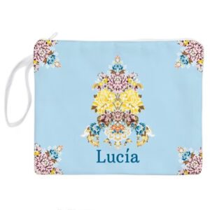 Neceser personalizado con diseño floral